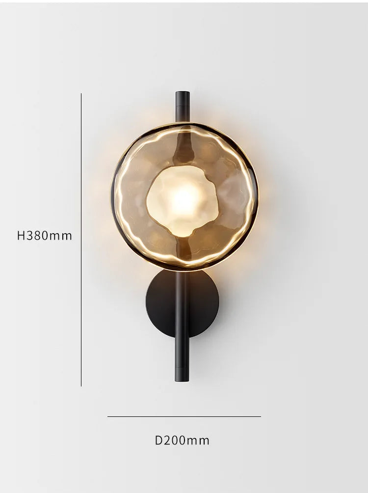 AC602 - Modern Glass Wall Sconce