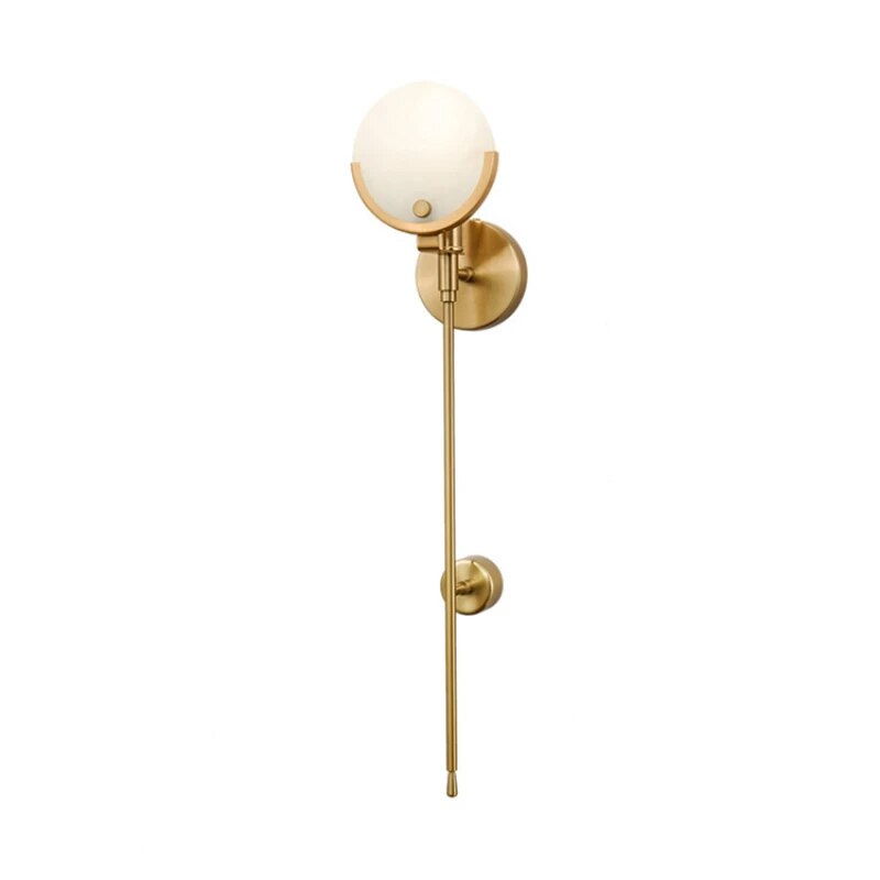 AC546 - Gold Marble Wall Sconce