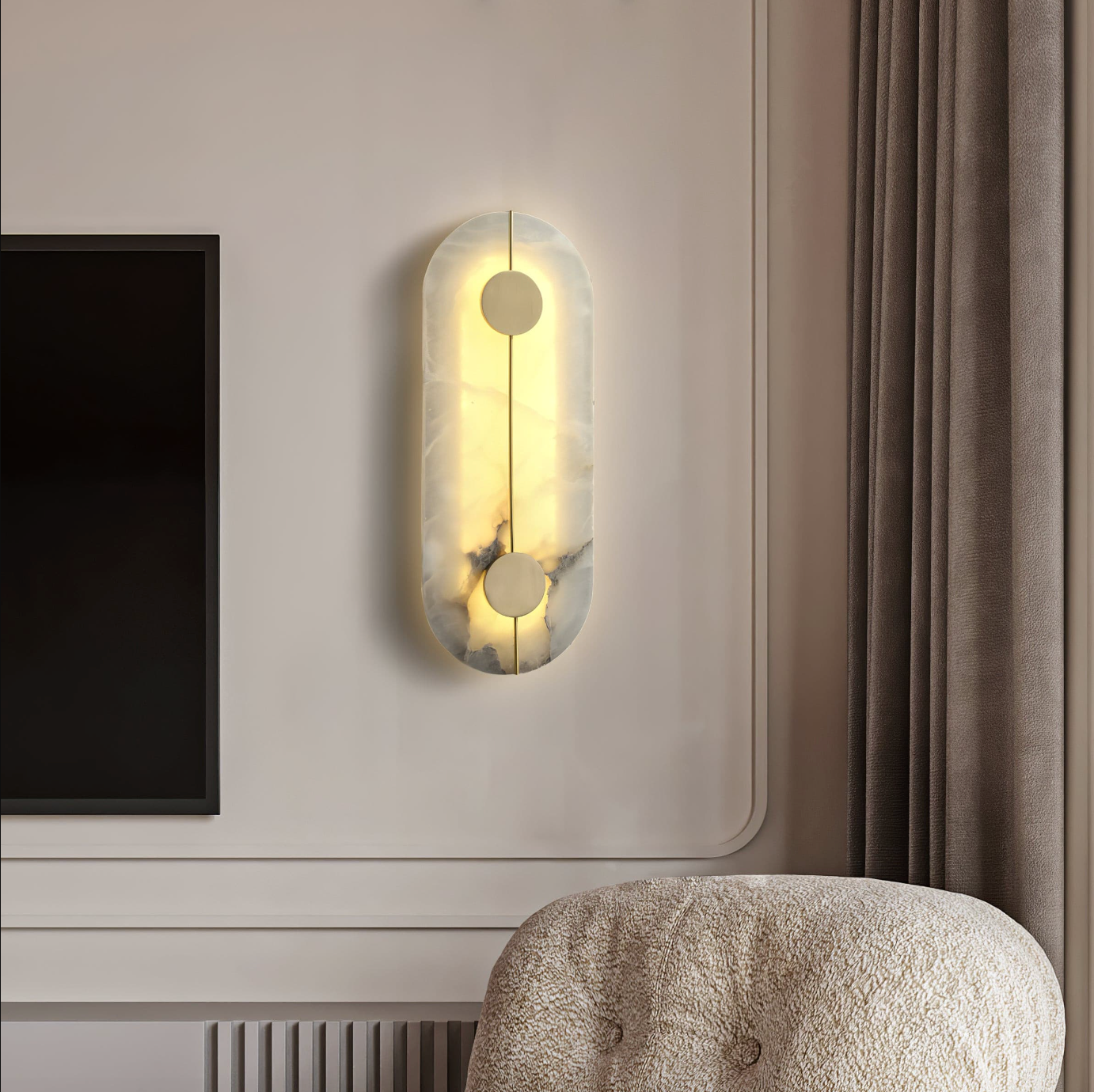 AC506 - Modern Nordic Marble Wall Sconce
